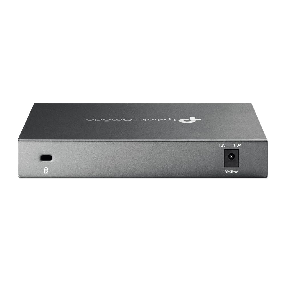 TP-LINK ER605 5-Port Dual WAN VPN Router, Omada SDN, Firewall, Schwarz