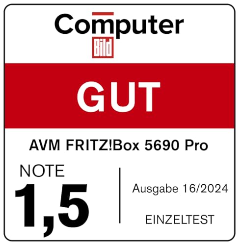 FRITZ!Box 5690 Pro Wi-Fi 7 Triband Router, DSL & Fiber, Mesh, DECT