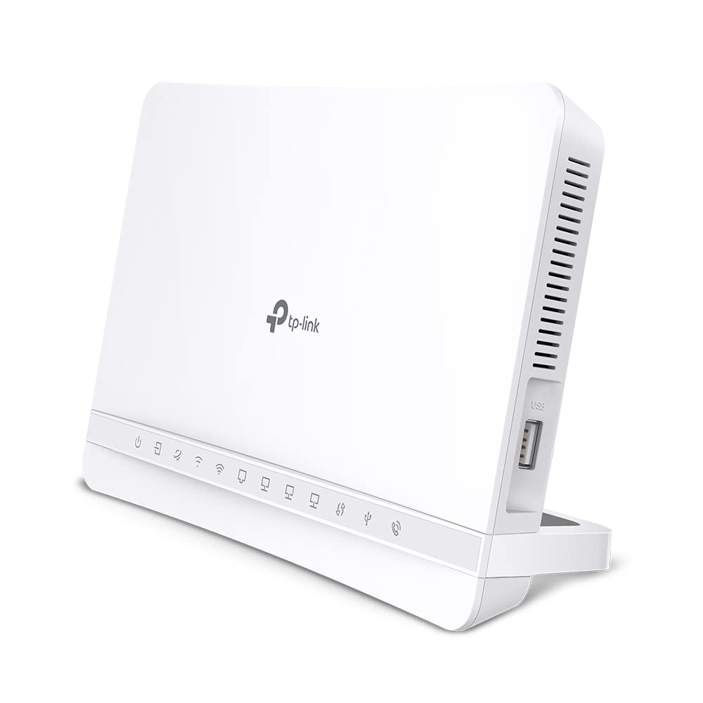 TP-Link VX231v VDSL Modem Router, Wi-Fi 6, AX1800 Dual-Band, 4× Gigabit, Kompatibel mit Telekom, O2, 1&1