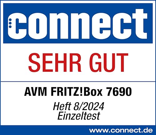FRITZ!Box 7690 Wi-Fi 7 DSL Router, VDSL Supervectoring, Mesh, DECT