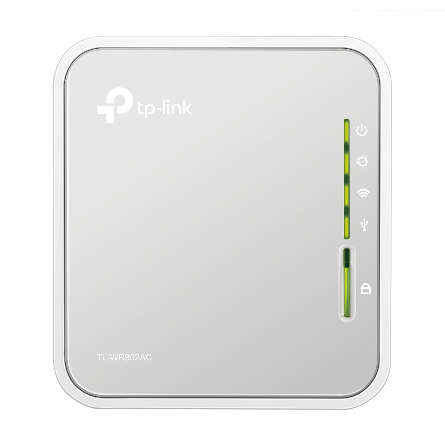 TP-Link TL-WR902AC AC750 Nano Router, Dual-Band, Repeater/Accesspoint, Tragbar, Weiß/Grau
