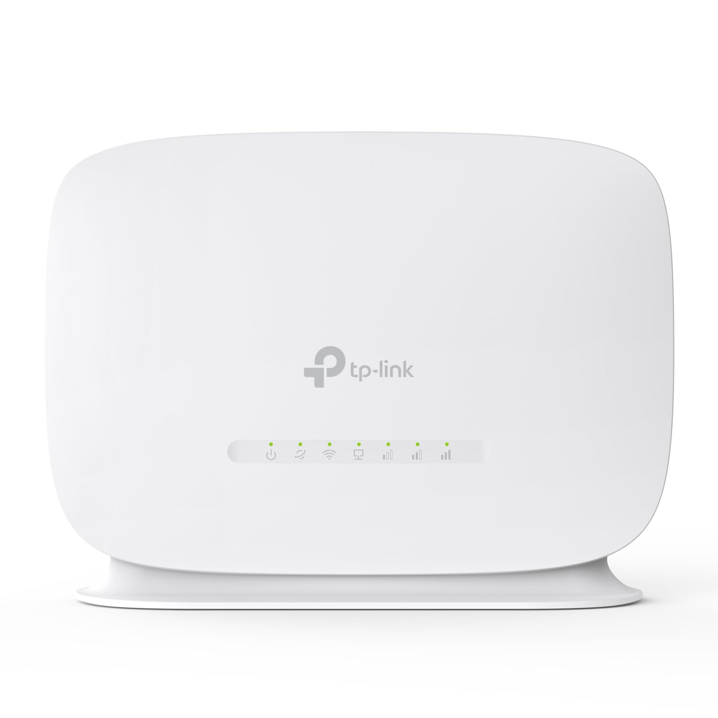 TP-Link TL-MR105 LTE Router, 4G Nano SIM, 150 Mbit/s, WLAN N300, 2x LAN, Gastnetz, Plug & Play