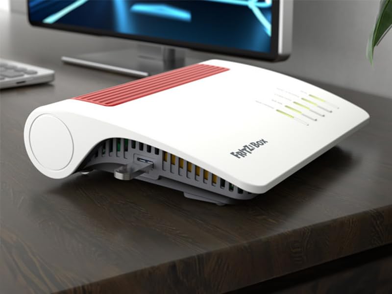 FRITZ!Box 7590 AX Exclusive Edition Wi-Fi 6 DSL Router + USB Stick