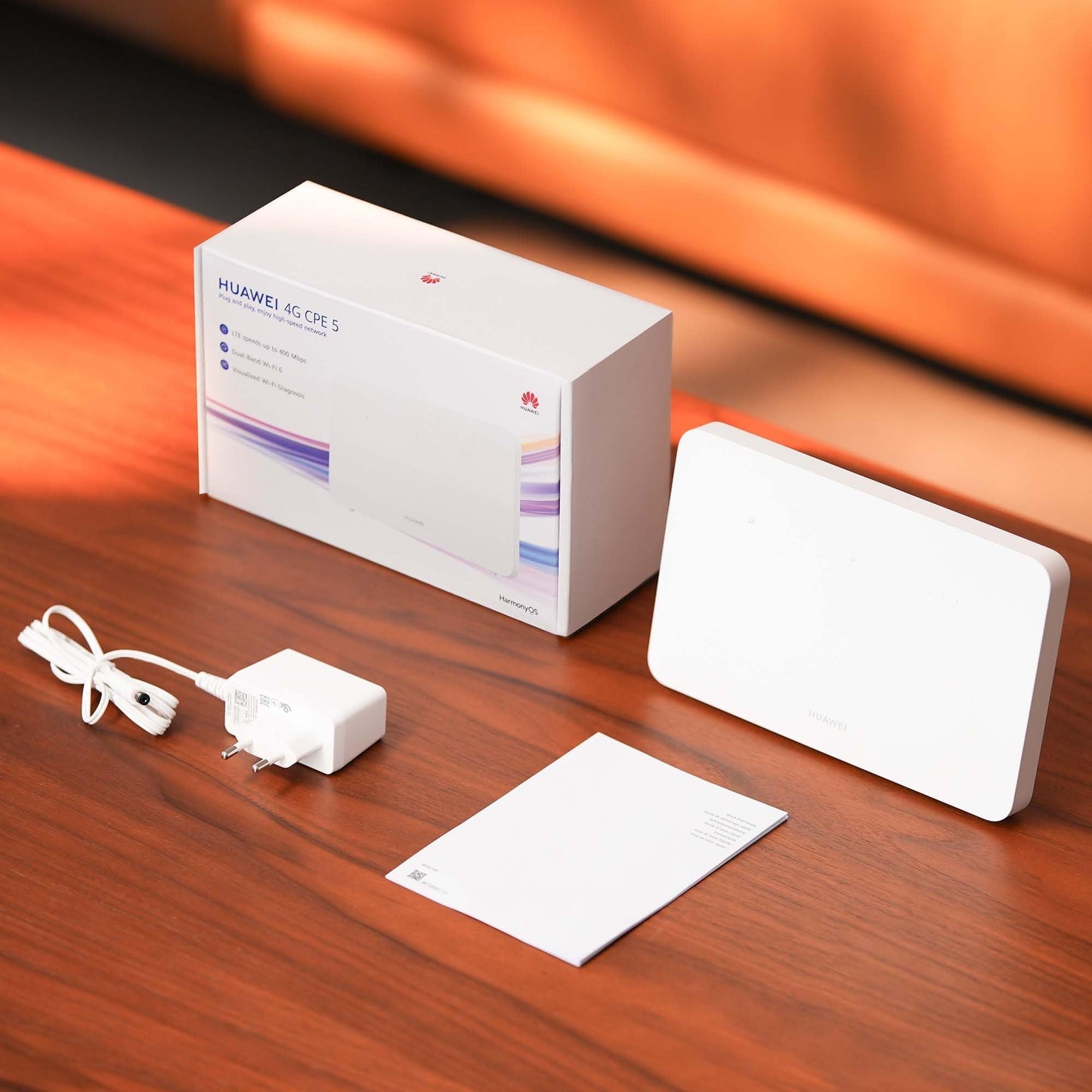 HUAWEI 4G CPE B636 LTE WLAN Router, Wi-Fi 6, Nano SIM, 400 Mbit/s