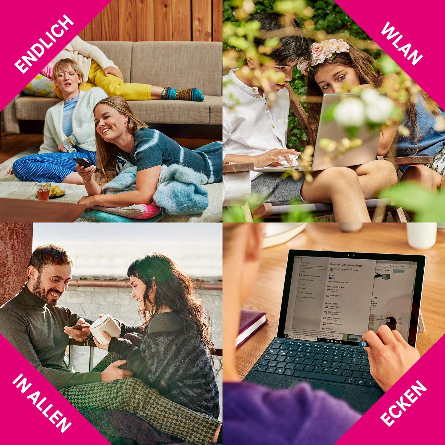 Telekom Speedport Smart 4 Router, Wi-Fi 6, 6000 Mbit/s, Mesh, DECT