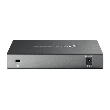 TP-LINK ER605 5-Port Dual WAN VPN Router, Omada SDN, Firewall, Schwarz