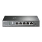 TP-LINK ER605 5-Port Dual WAN VPN Router, Omada SDN, Firewall, Schwarz