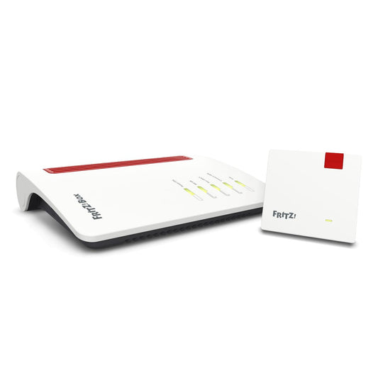 FRITZ!Mesh Set: 7530 AX Router + 1200 AX Repeater Wi-Fi 6, deutsch