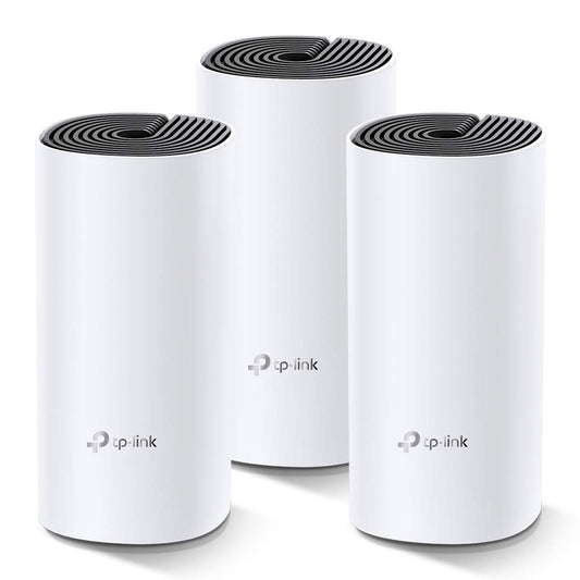 TP-Link Deco M4 Mesh WLAN Set 3er, AC1200 Dual Band, 2x Gigabit Ports
