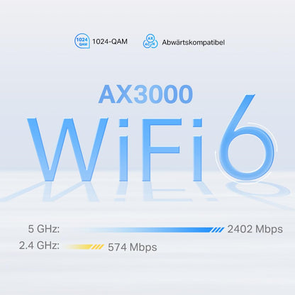 TP-Link Deco X50 5G LTE Router, Wi-Fi 6 AX3000, Sim-Karte, Mesh, Weiß