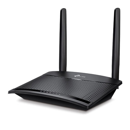 TP-Link TL-MR100 LTE Router, 4G SIM, 150 Mbit/s, WLAN N300, 2x LAN, Gastnetz, Plug & Play