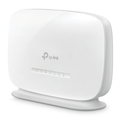 TP-Link TL-MR105 LTE Router, 4G Nano SIM, 150 Mbit/s, WLAN N300, 2x LAN, Gastnetz, Plug & Play