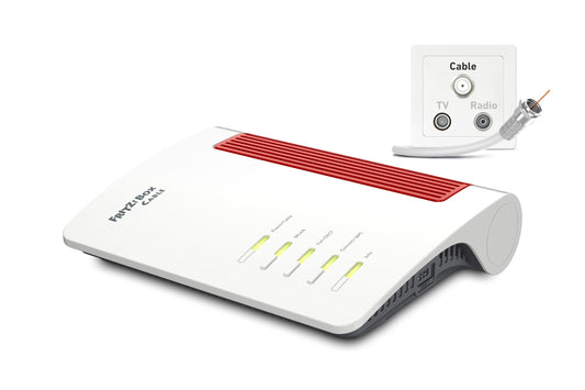 FRITZ!Box 6670 Cable Router, DOCSIS 3.1, Wi-Fi 7, Zigbee, 2.5Gb LAN