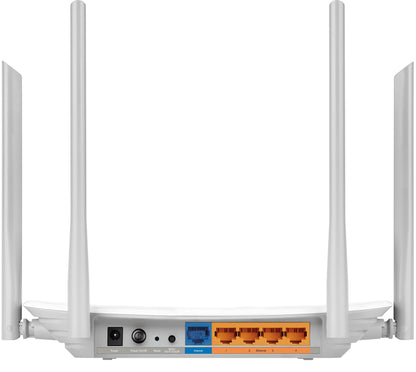 TP-Link Archer C50 AC1200 Dualband WiFi Router, 300+867 Mbps, Weiß