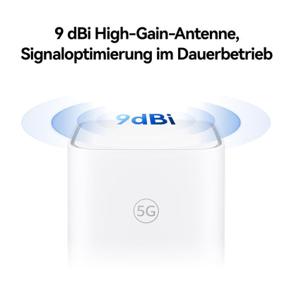 5G CPE 5s Router Wi-Fi 6 AX3000, 3600 Mbit/s, LAN/WAN, Garantie