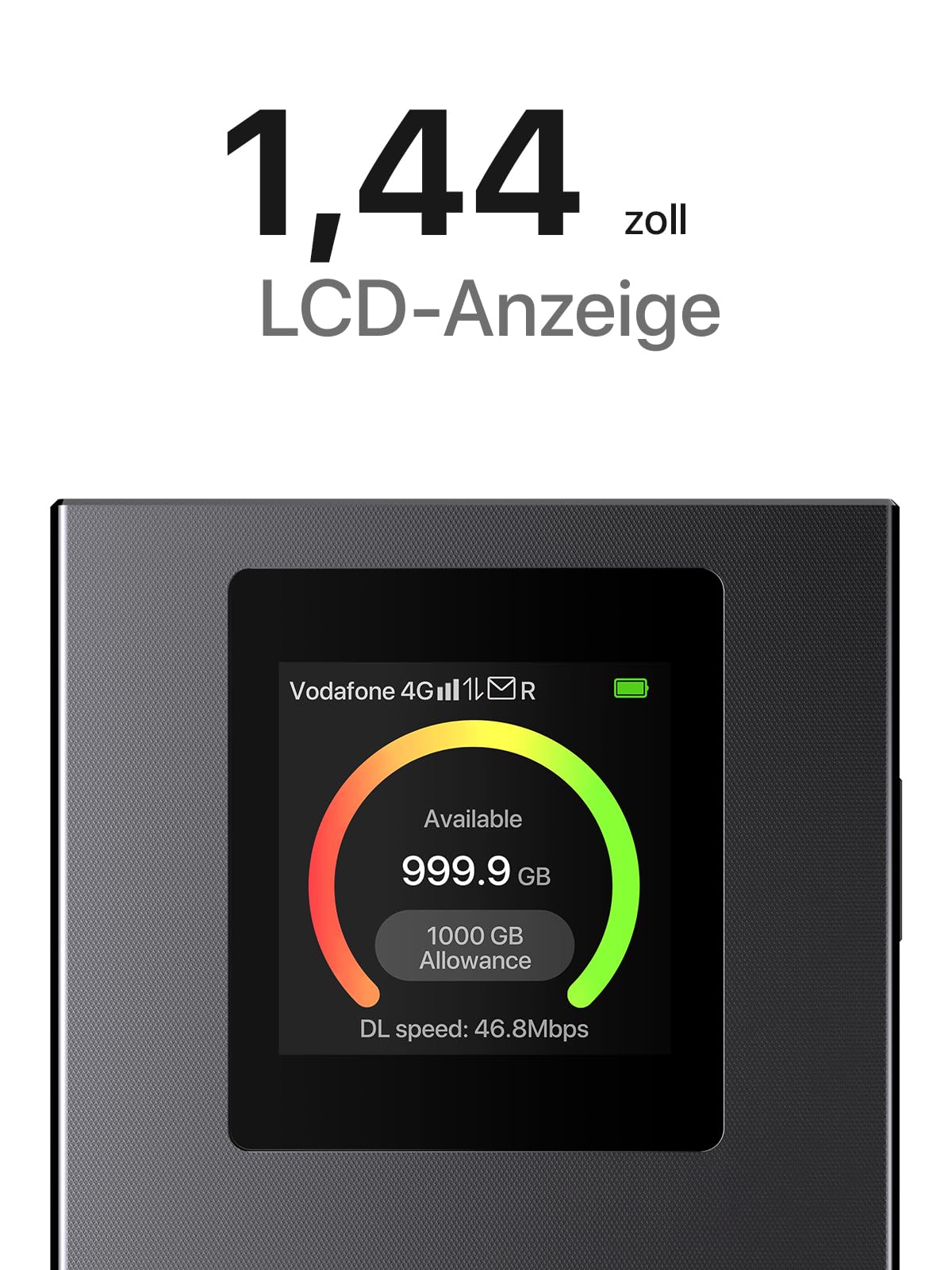 Tenda Mobiler WLAN Router Wi-Fi 6, 2100mAh Akku, 4G Hotspot, USB-C